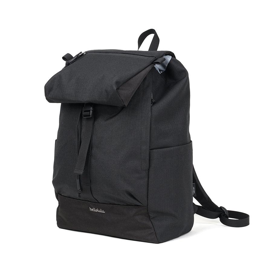 HELLOLULU Saro Utility Flap Backpack - Durable Travel Backpack for Women & Men, Waterproof Laptop Backpack with Multiple Pockets - Perfect for Work, School, Hiking & Outdoor Adventures