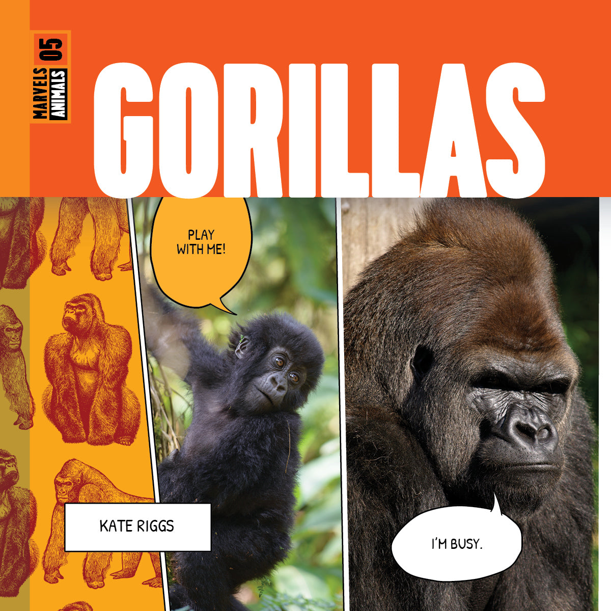 Gorillas Book 9781640268425 - Wildlife Education & Conservation Guide for Animal Lovers & Students