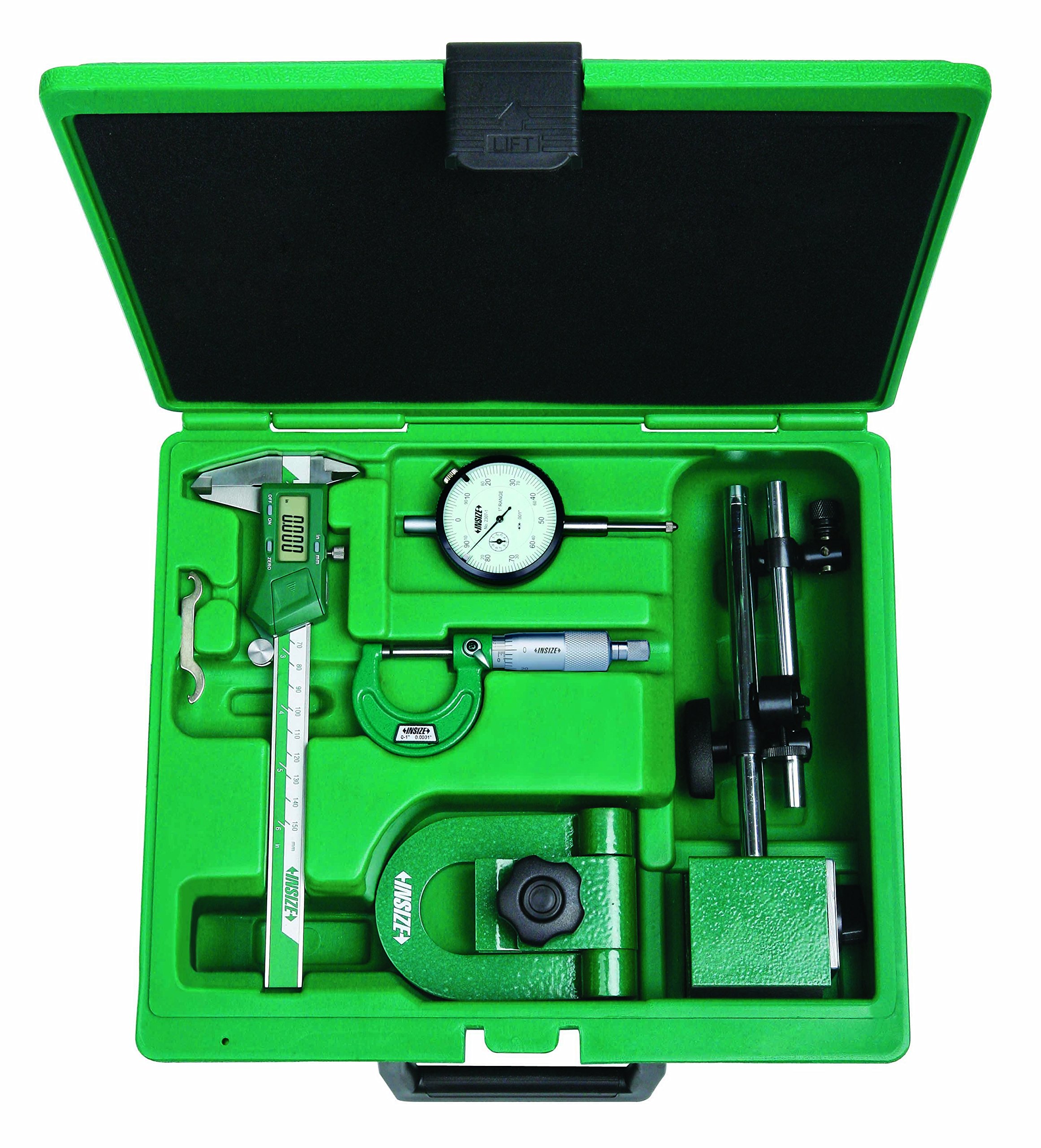**INSIZE 5051-E 5-Piece Precision Measuring Tool Set - Ideal for Engineering, Metalworking & DIY Projects**