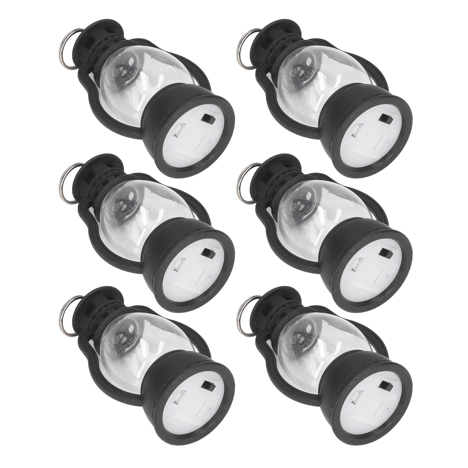 Vintage Electric Lantern Set - 6 Pack Black Decorative Lighting for Home, Bedroom, Living Room & Outdoor Patio Decor