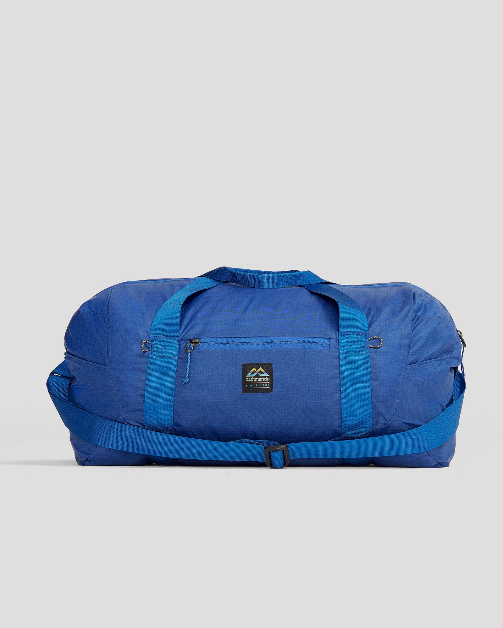 Pack&Go Duffel Bag - Lightweight & Durable Travel Duffel in Peak Blue - Perfect for Gym, Weekend Trips & Outdoor Adventures