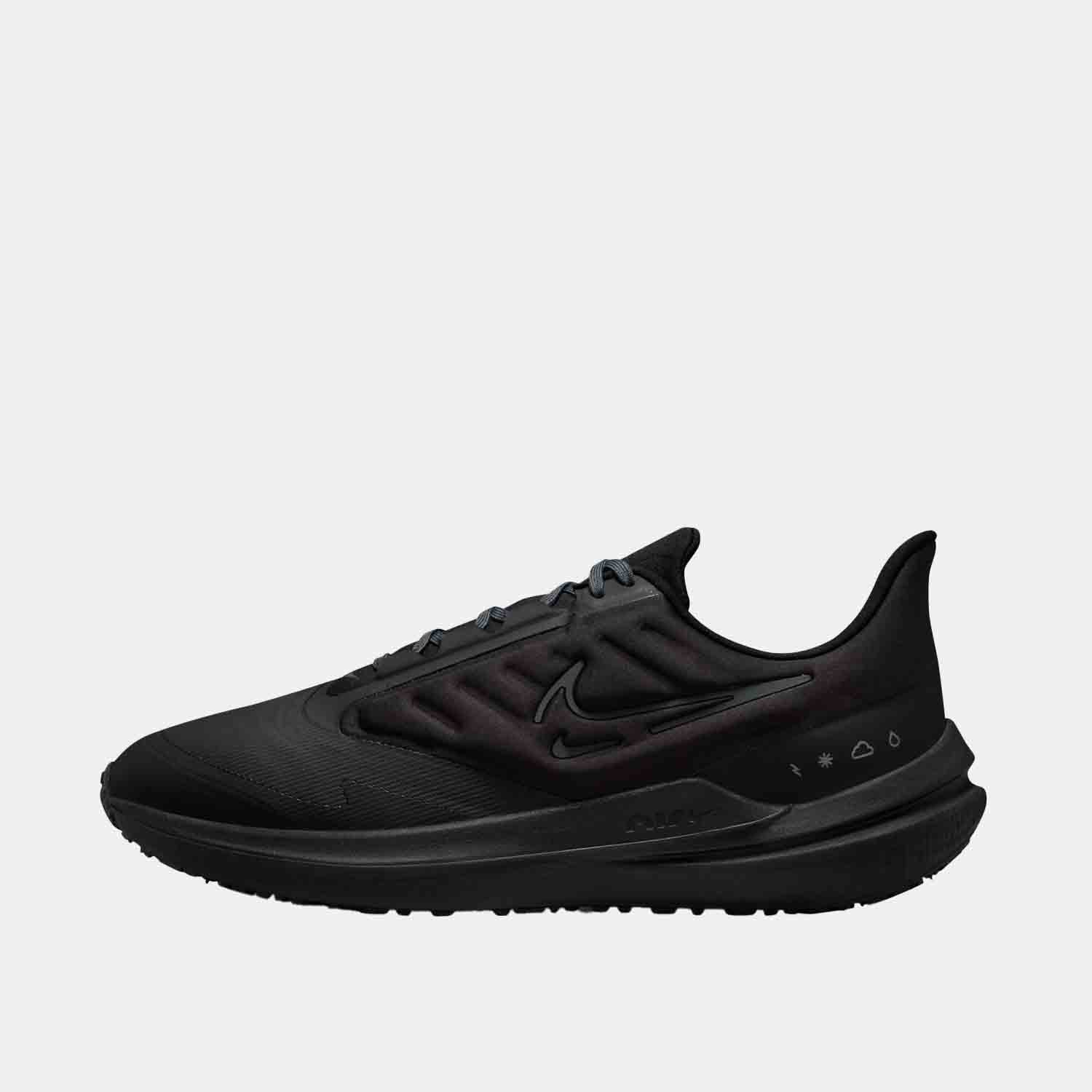 Nike Men's Winflo 9 Shield Running Shoes - Waterproof & Lightweight for All-Weather Training - Perfect for Road Running, Jogging and Gym Workouts