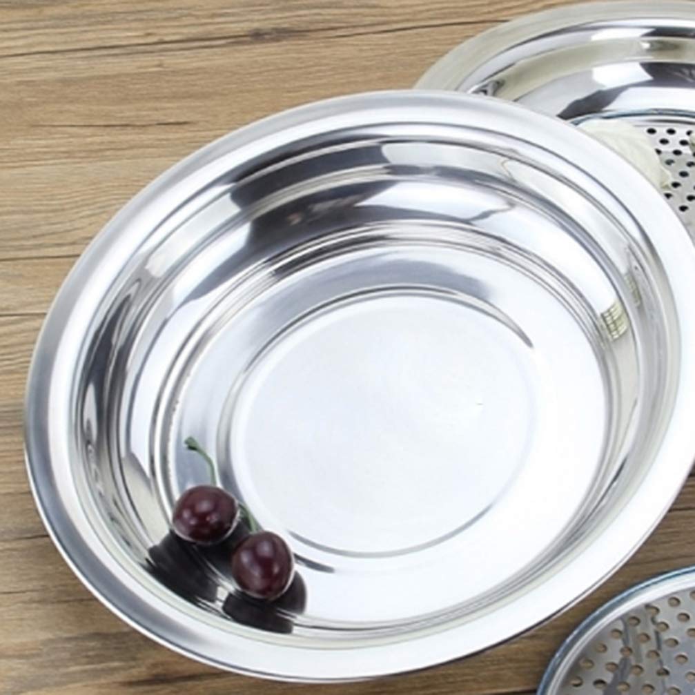 Premium Stainless Steel Dumpling Steamer Basket with Draining Plate - Perfect for Cooking Chinese Dumplings, Bao Buns & Dim Sum | Ideal for Home Kitchens & Asian Restaurants