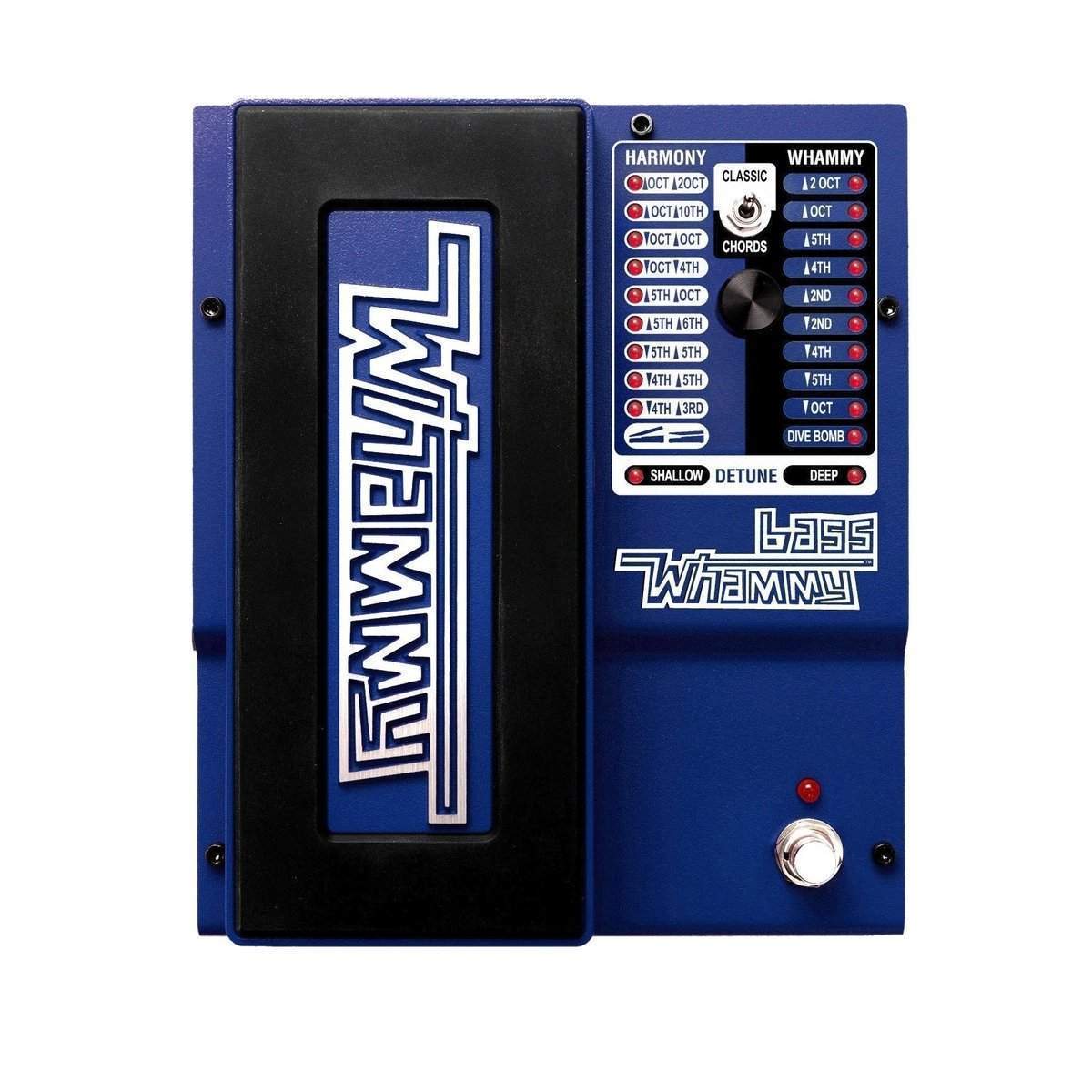 Digitech Whammy Bass Pitch Shift Pedal - Guitar Effects Pedal for Bass Players | Perfect for Live Performances & Studio Recording
