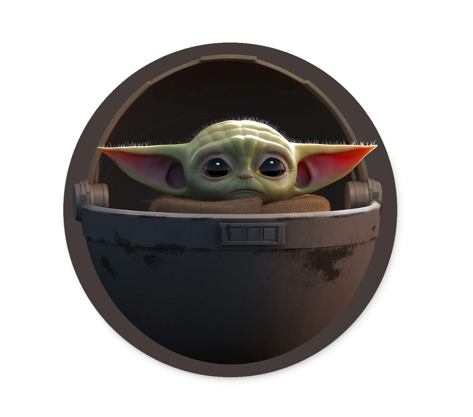 Baby Yoda Mouse Pad - Non-Slip Rubber Gaming Mouse Mat with Cute Design for PC & Laptop - Perfect for Office, Home & Star Wars Fans Workspace Accessories
