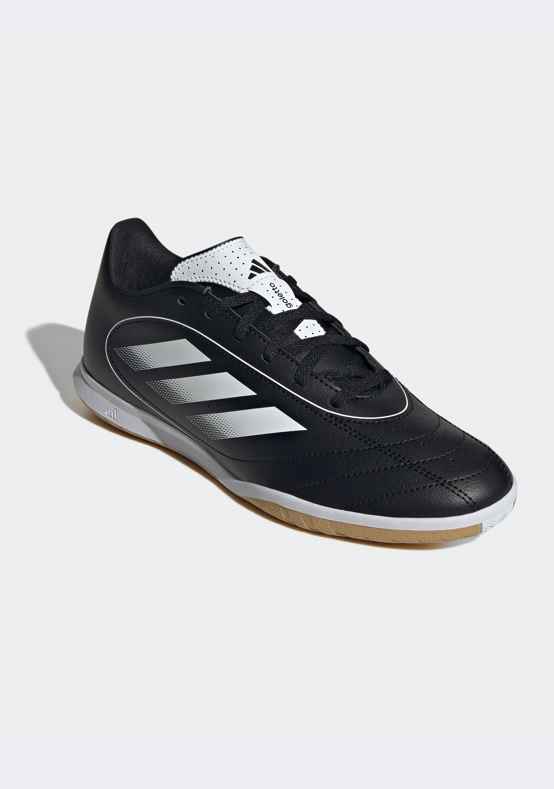 Adidas Men's Goletto IX Indoor Soccer Shoes - Lightweight Football Cleats for Artificial Turf & Hard Courts - Perfect for Training, Futsal & Indoor Matches