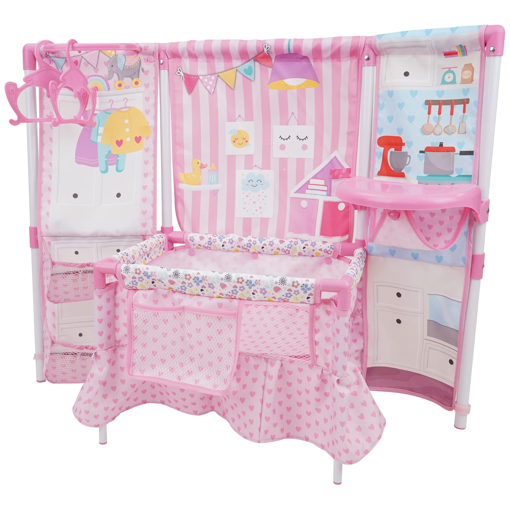 509 Crew BnB Pink Doll Furniture Set - 14
