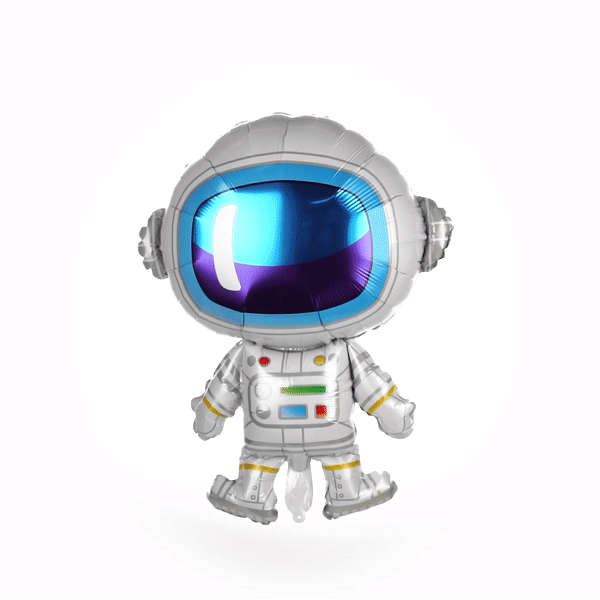 Balloonify Mylar 3-Piece Space Balloon Set - 1 Count Box | Birthday Party Decorations, Baby Shower & Space Themed Events