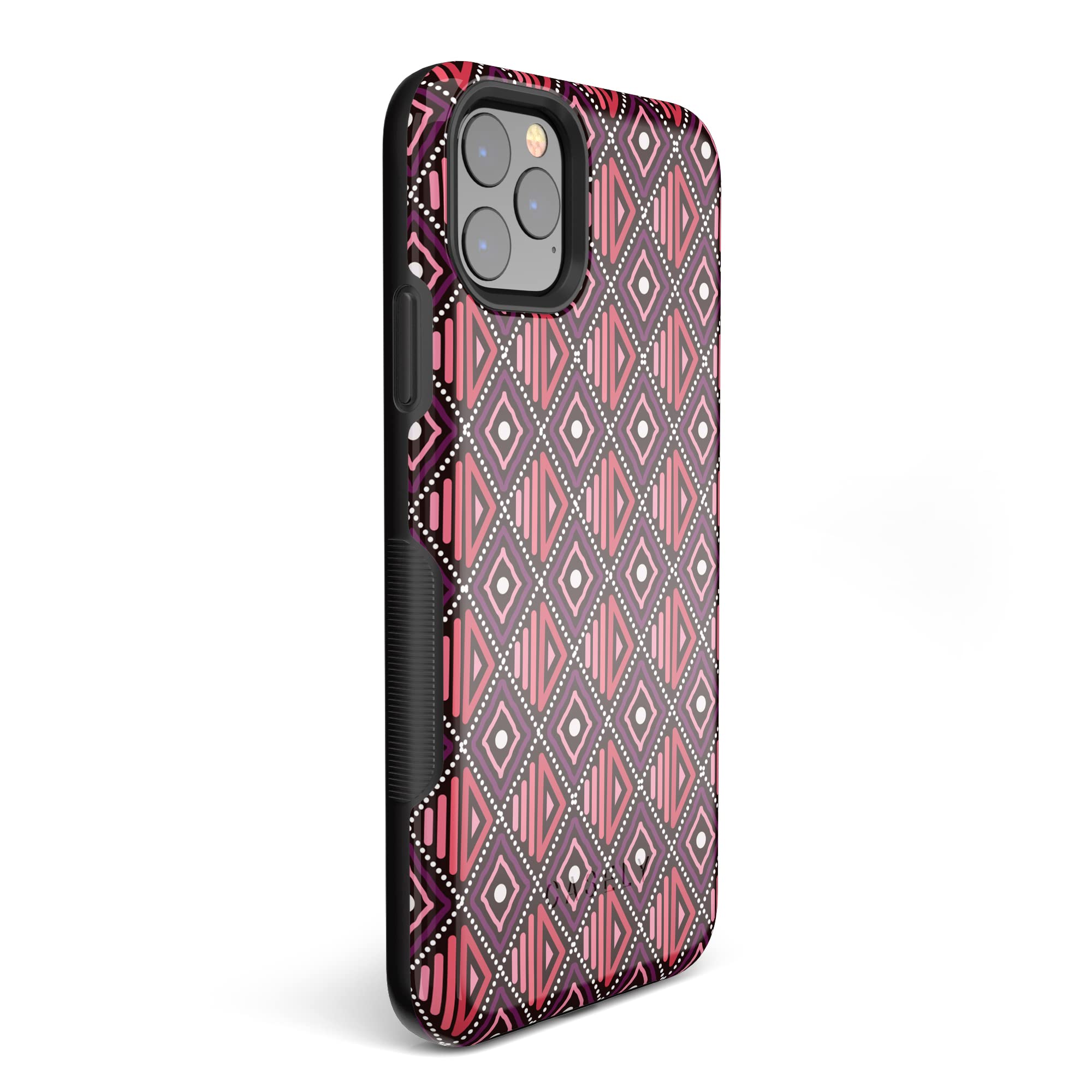 Casely iPhone 11 Pro Case with Good Vibes Only Festival Print - Trendy Protective Phone Cover for iPhone 11 Pro - Perfect for Music Festivals, Concerts & Everyday Use
