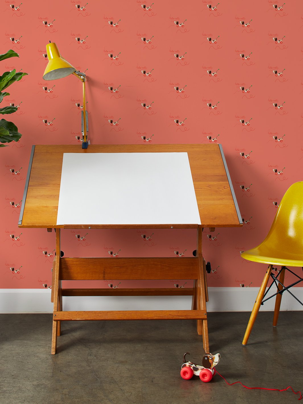 Fisher Price™ 'Lets Roll' Watermelon Pattern Wallpaper - Fun Nursery Decor for Baby Rooms & Playrooms