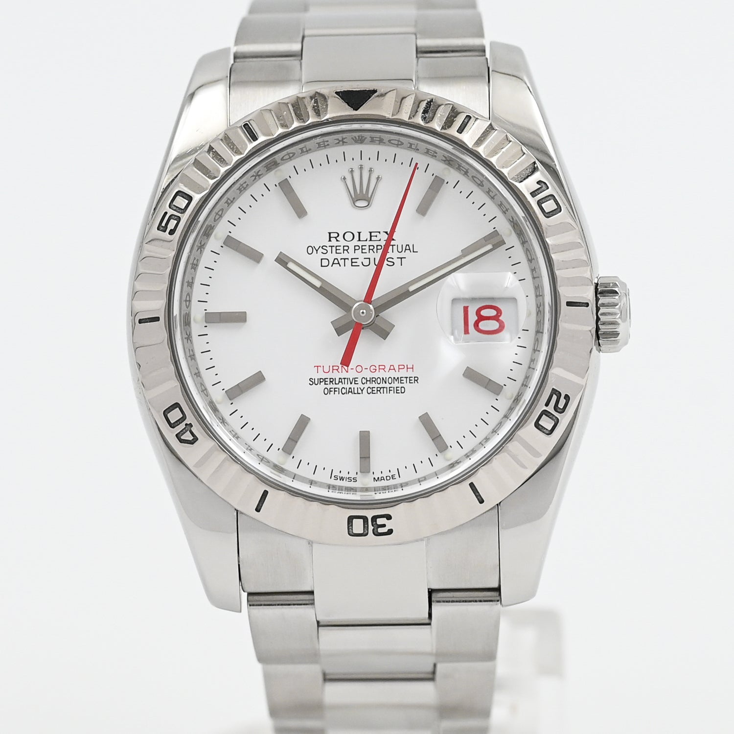 Rolex Datejust 36 Stainless Steel Watch - 2007 Model - Luxury Automatic Timepiece for Men - Perfect for Business, Formal Events & Collectors