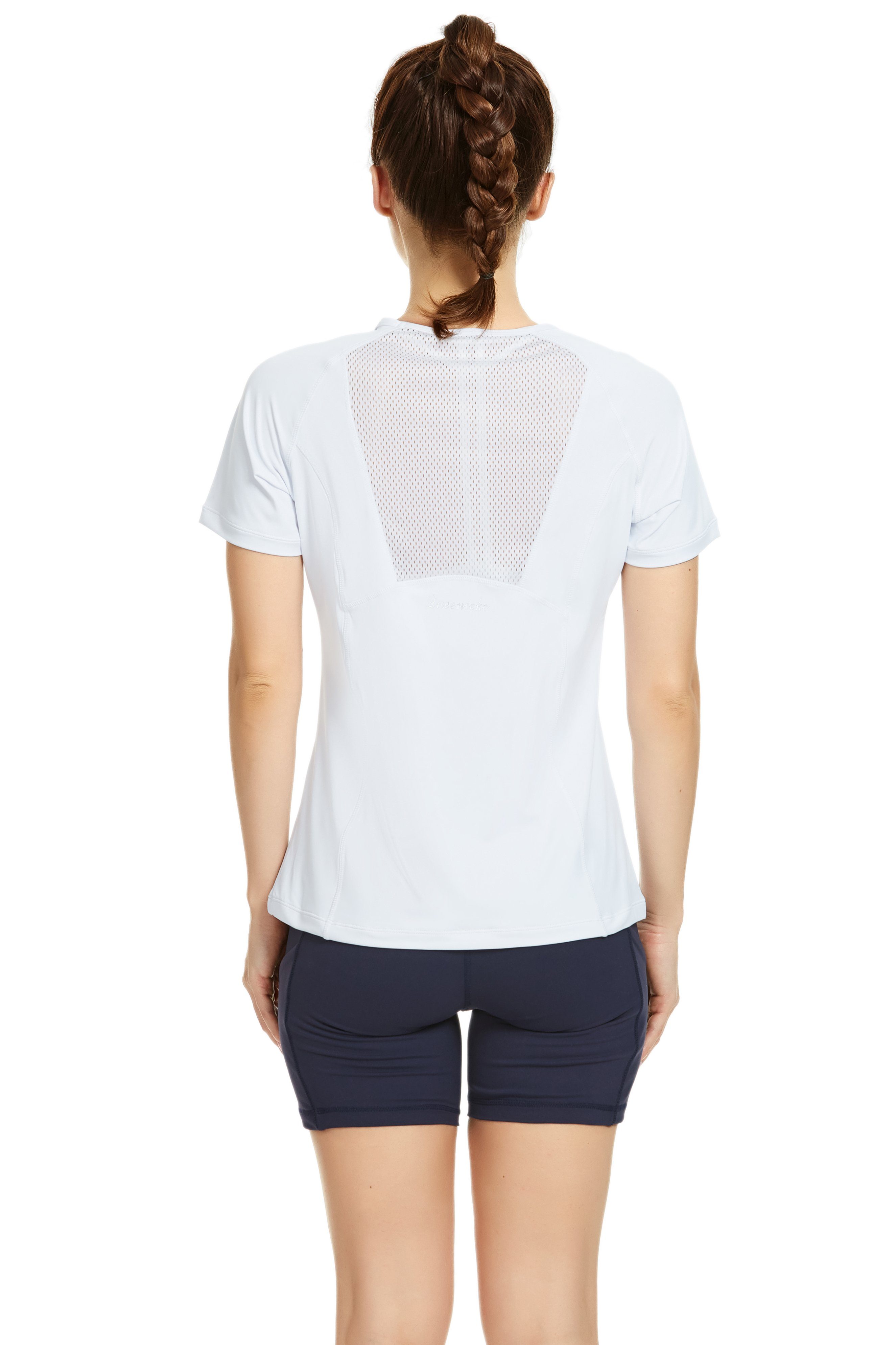 Mix & Mesh T-Shirt - Breathable Short Sleeve Sports Shirt for Men & Women - Gym Workout, Running, Yoga & Casual Wear