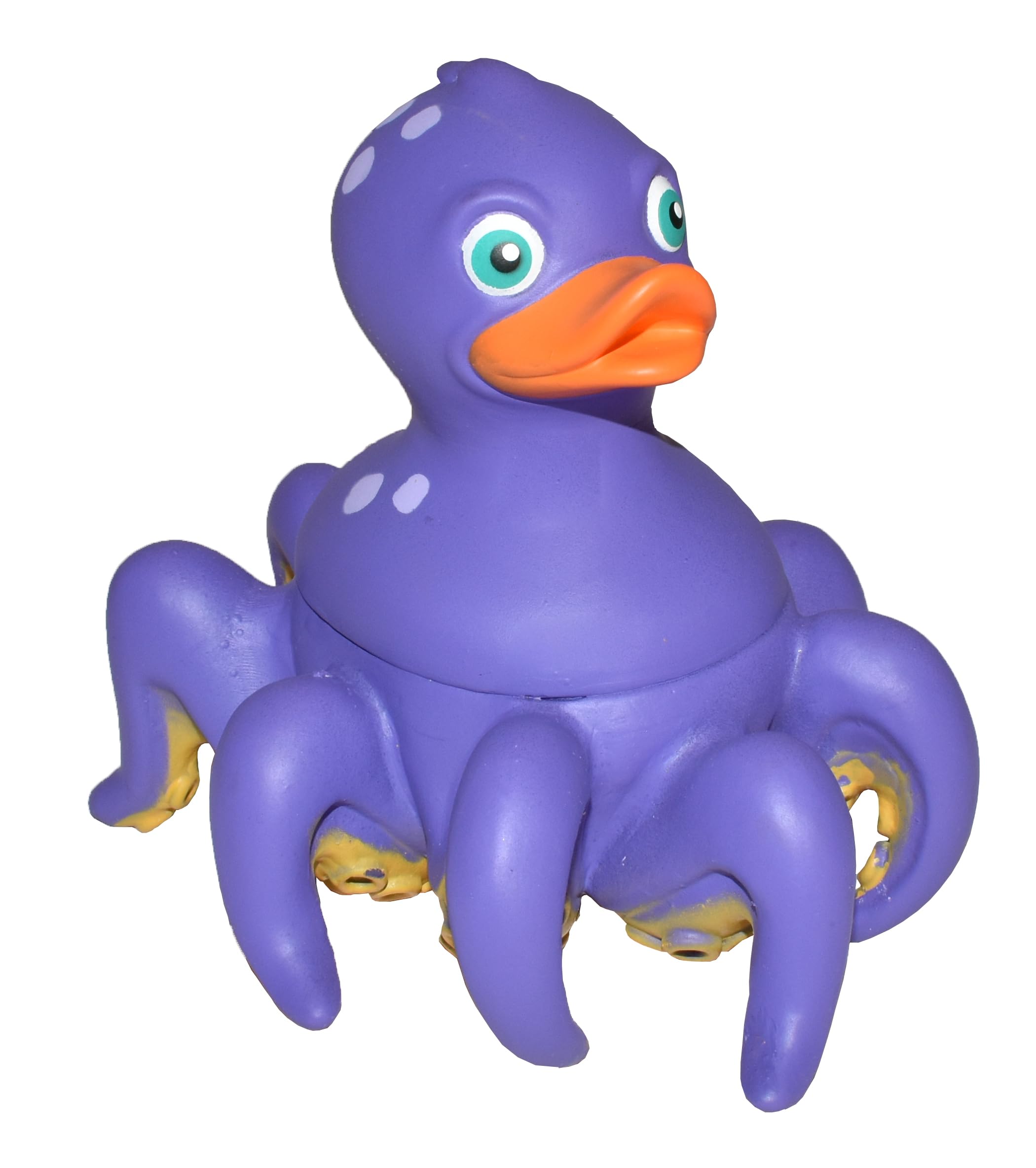Wild Republic Rubber Ducks - Cute Octopus Bath Toys for Kids, 4 Inch Waterproof Pool & Bathtub Toys, Fun Birthday Gifts for Boys & Girls - Perfect for Bath Time, Pool Parties & Sensory Play