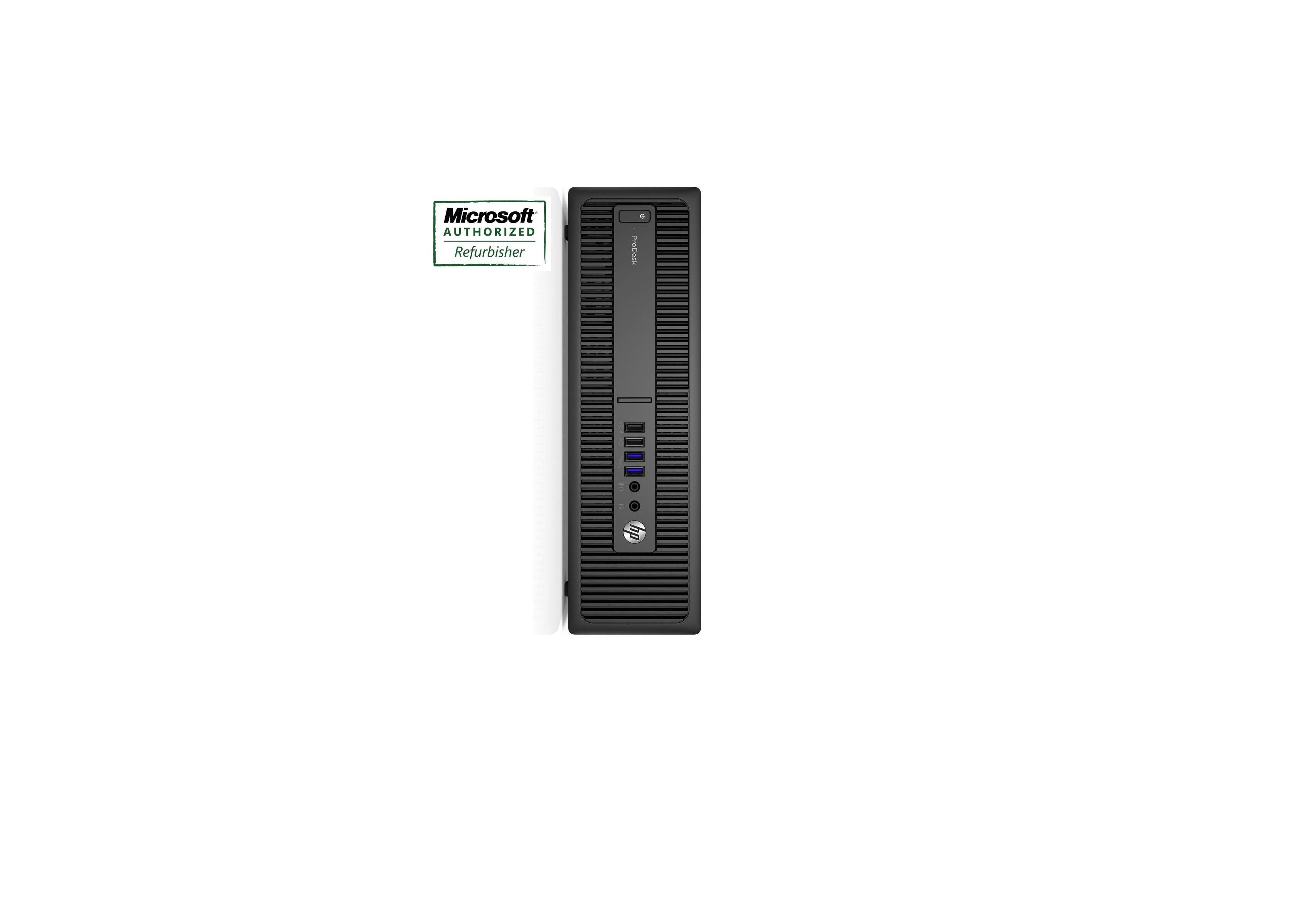 Refurbished HP ProDesk 600 G2 SFF Desktop Computer - Intel Core i5-6500 3.2GHz, 16GB RAM, 500GB HDD, DVD Drive, Windows 10 Pro (Renewed) - Perfect for Home Office, Business Workstations & Small Business Computing