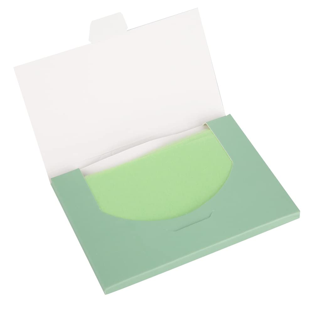 **Ayushicreationa Oil Absorbing Sheets for Face - 100 Count | Oil Blotting Paper for Oily Skin, Blackhead Control & Makeup Touch-Up | Men & Women | Portable for Gym, Office & Travel**