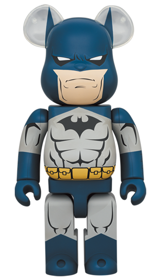 MEDICOM TOY BE@RBRICK BATMAN HUSH Version 100% & 400% Collectible Bearbrick Figure - Perfect for DC Comics Fans, Home Decor & Display Collections