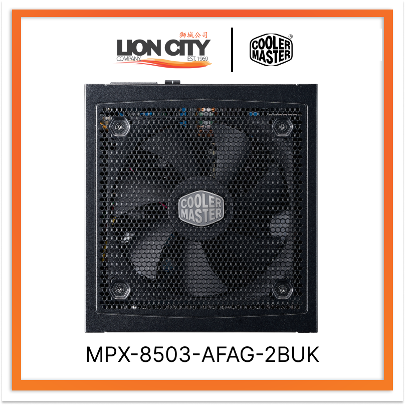 Cooler Master MPX 8503 AFAG 2BUK CM GX II GOLD 850W Full Modular ATX3 Power Supply (80 Plus Gold Certified, 10 Year Warranty) - Perfect for Gaming PCs, Workstations & High-Performance Builds