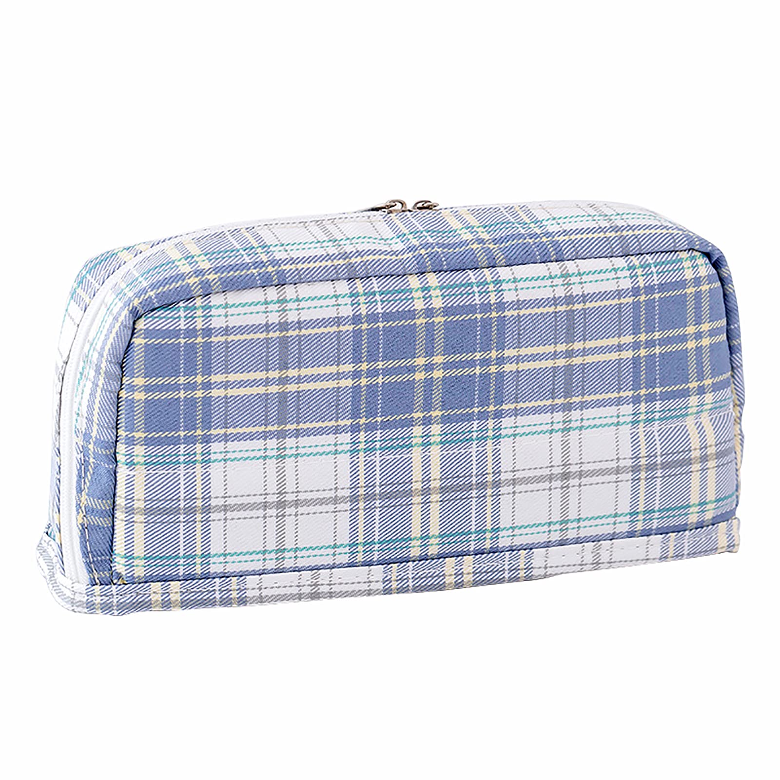 Envibe Canvas Pencil Case - Durable Stationery Organizer for Students, Women & Teens - Multicolor Storage Pouch for Pens, Pencils & Small Gadgets - Perfect for School, Office & Travel Use