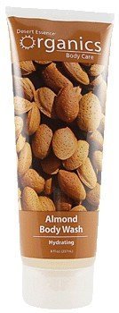 Natural Almond Body Wash for Dry Skin - Hydrating & Nourishing Shower Gel with Sweet Almond Oil - Perfect for Daily Use & Spa-Like Relaxation at Home