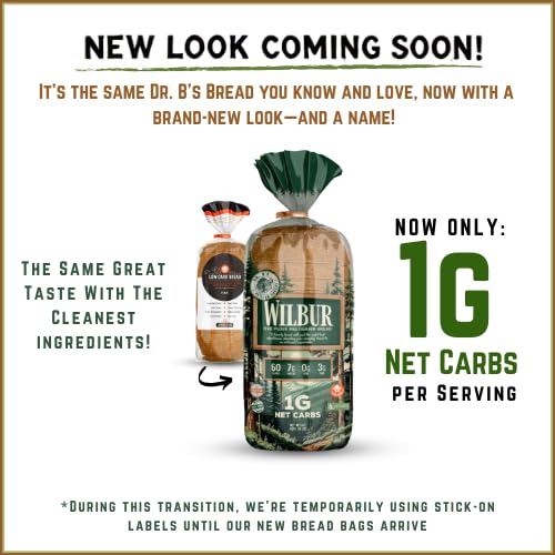 Dr. B's Multigrain Keto Bread - Low Carb, Sugar Free, Vegan Friendly (5 Pack, 16 oz) | 2g Net Carbs & 7g Protein per Slice | Fresh Sliced Loaf with Everything Seasoning | Perfect for Keto Diet, Weight Loss & Healthy Breakfast