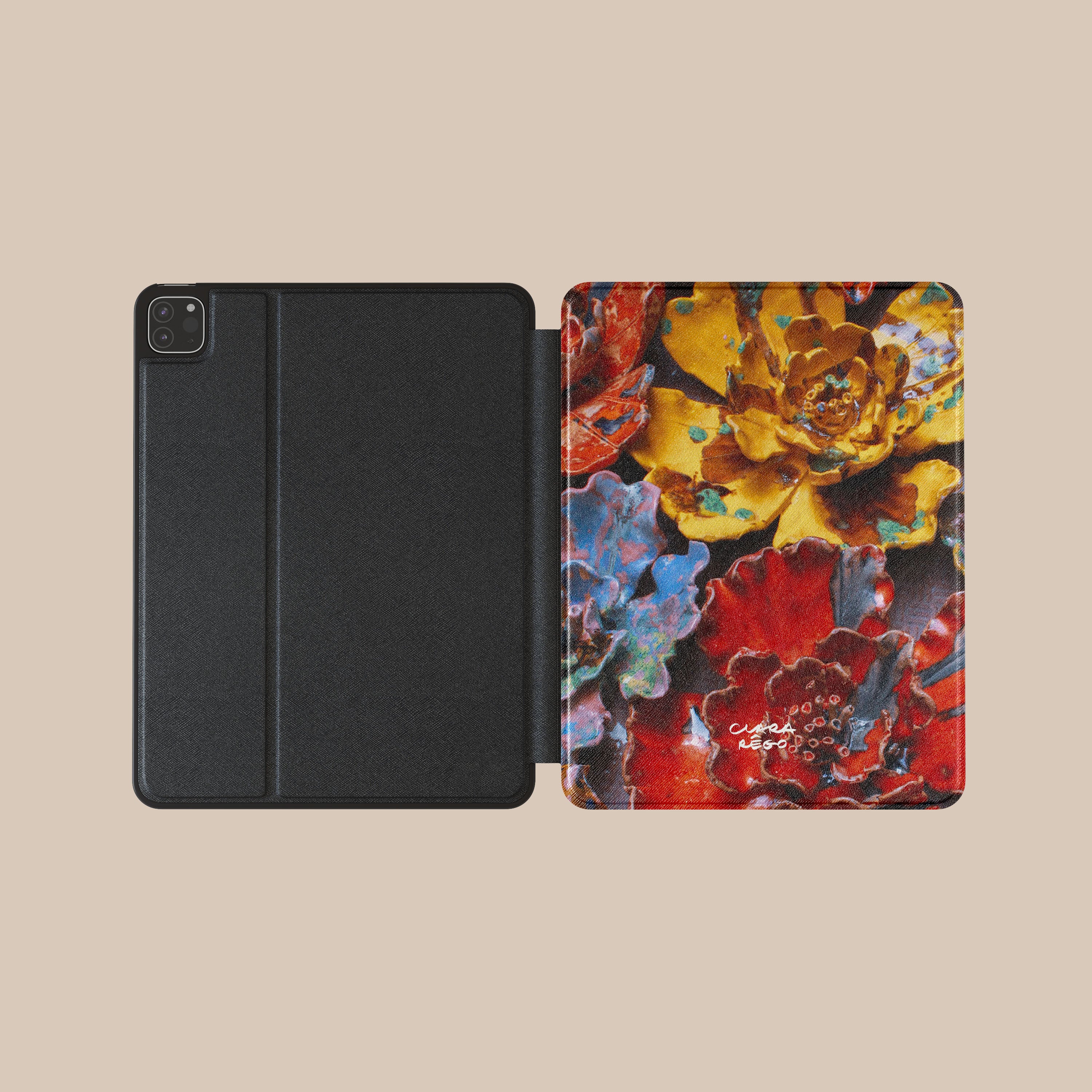Premium Clara Rêgo iPad Case - Slim Protective Cover with Auto Sleep/Wake for iPad 10.2/9.7 Inch (2018-2023 Models) | Perfect for Work, Travel & Home Use