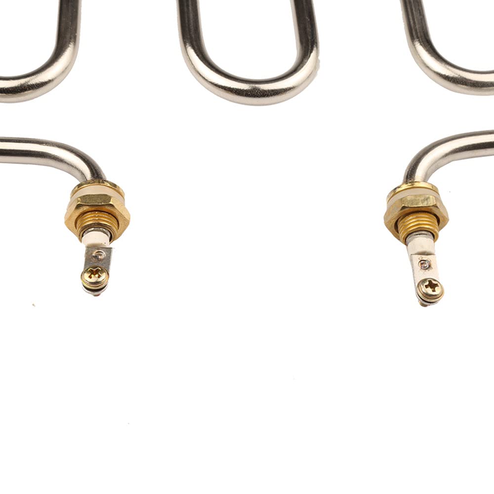Food Grade SS304 4U Type Tubular Heater Element - U-Shape Heating Pipe for Rice Steaming Carts & Liquid Heating | Commercial Kitchen Equipment, Food Warmers, Beverage Dispensers