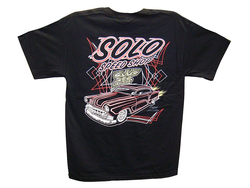 Vintage 1953 Chevy Kustom Lowrider T-Shirt - Black Shoebox Style Retro Tee for Car Enthusiasts & Classic Car Shows