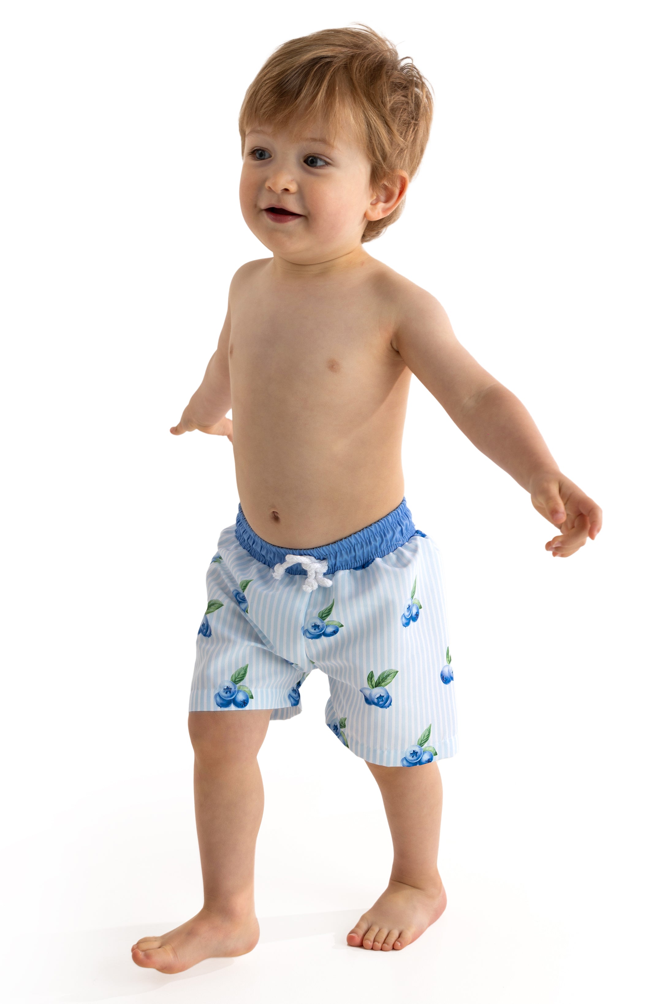 BLUEBERRIES Swim Shorts for Men - Quick Dry, Comfortable & Stylish Beachwear - Perfect for Swimming, Surfing & Summer Vacations