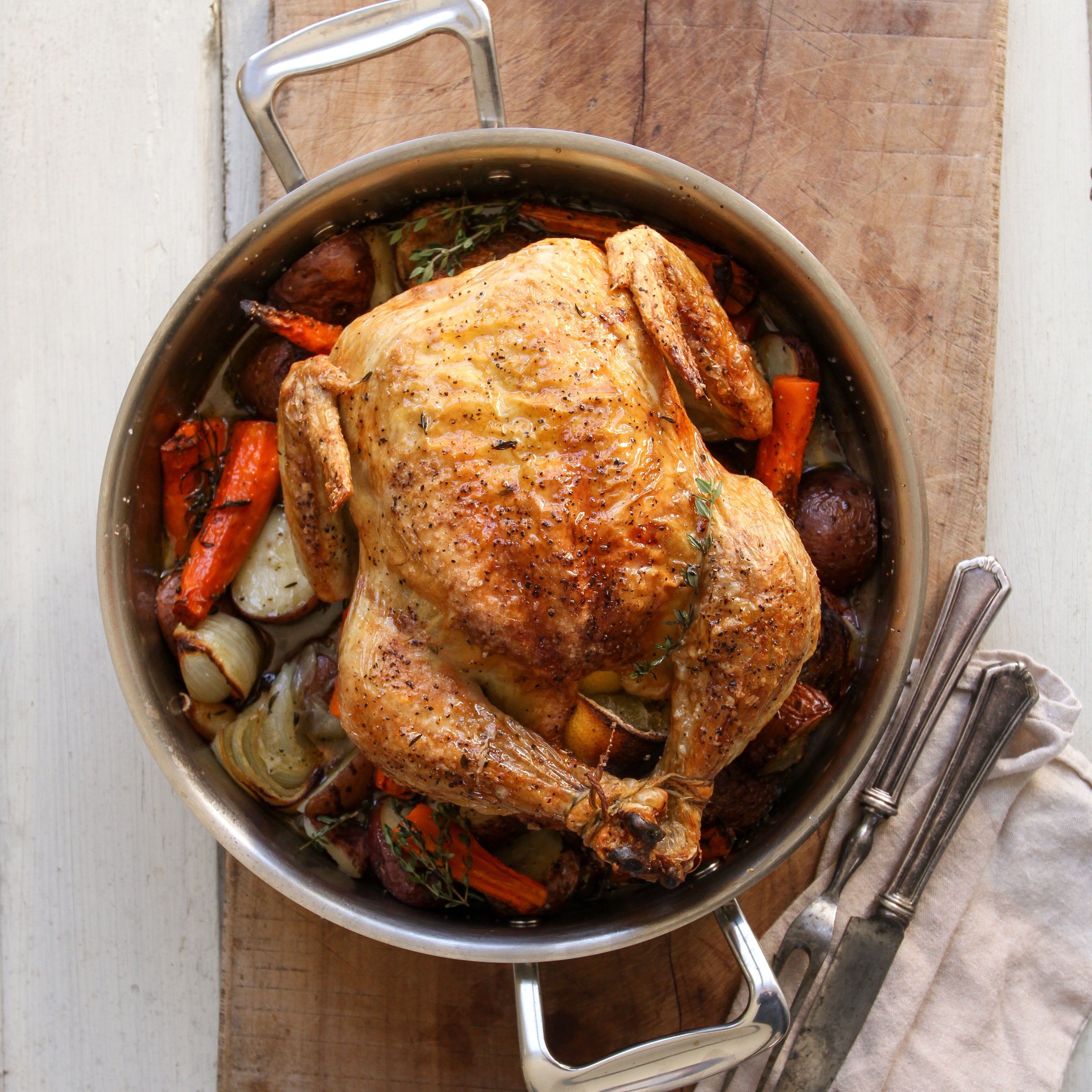 3-in-1 Stainless Steel Roasting Pan with Rack - Oven Safe Baking Dish for Turkey, Chicken, Beef - Perfect for Thanksgiving, Christmas & Holiday Cooking