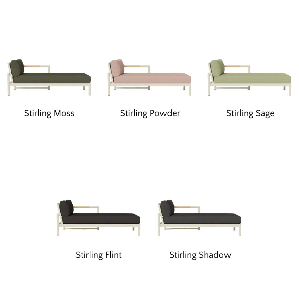 Breeze XL Outdoor Chaise Lounge Right - Premium Patio Furniture for Poolside, Garden & Backyard Relaxation