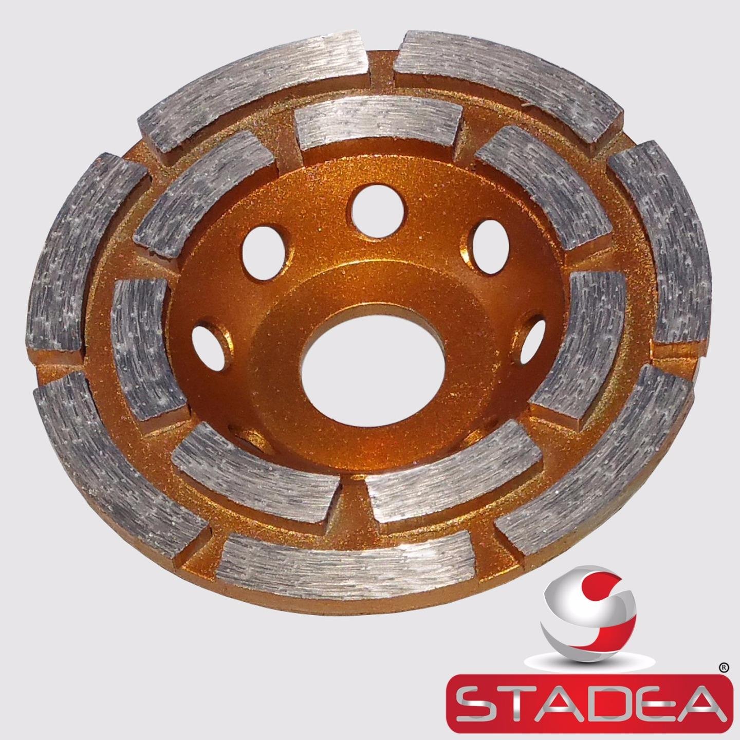 Stadea SWP112K Wet Polisher Kit - Concrete Grinding Wheel & Polishing Pads for Countertops, Floors, Walls | Professional DIY & Contractor Use for Seamless Finishing