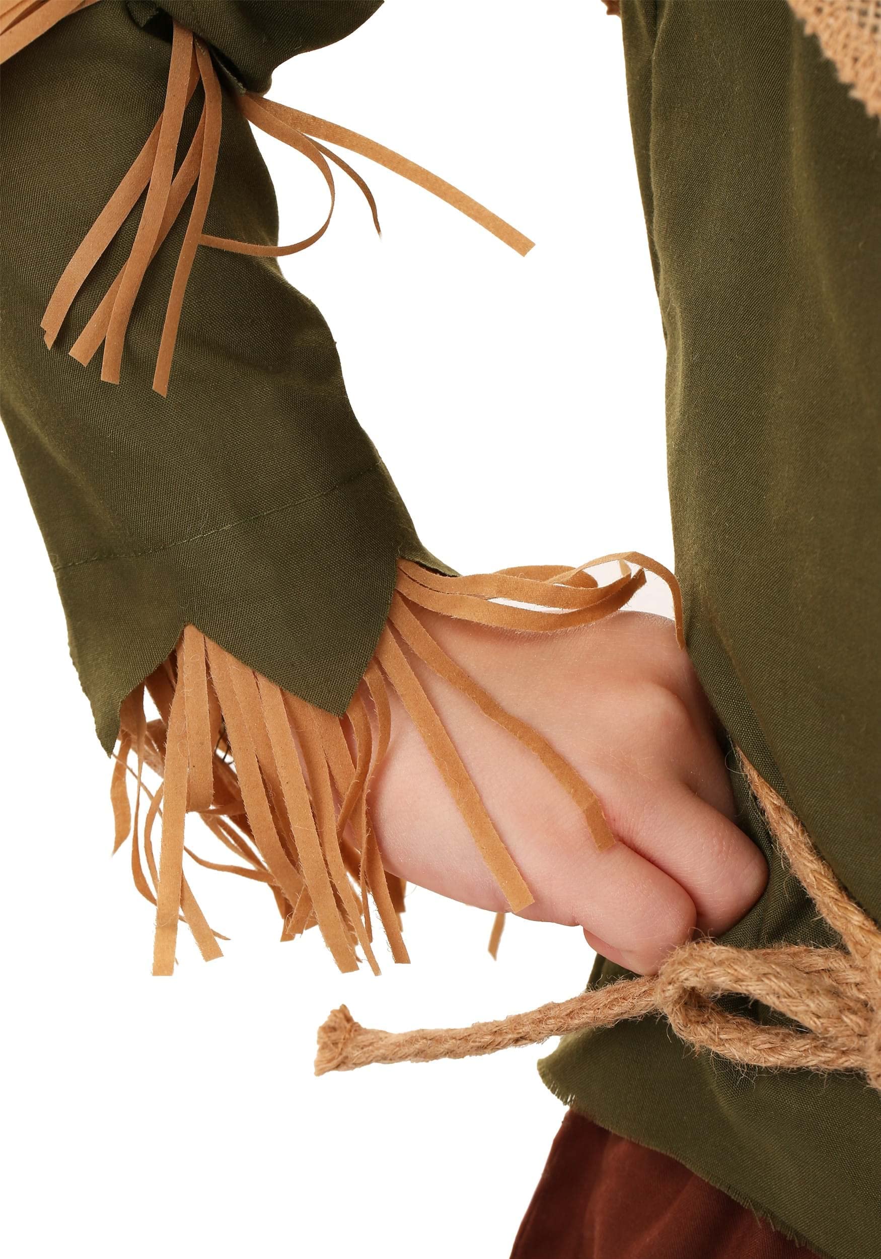 Toddler Wizard of Oz Scarecrow Costume - Straw Man Outfit with Hat for Halloween, Movie Character Cosplay, Dress Up Parties & Themed Events - Perfect for Kids' Costume Parties & Storybook Character Play