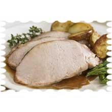 Ada Valley Gourmet Foods Low Sodium USDA Pork Loin Roast - 10 Pound (2-Pack) | Premium Lean Meat for Healthy Meals, Family Dinners & Holiday Feasts