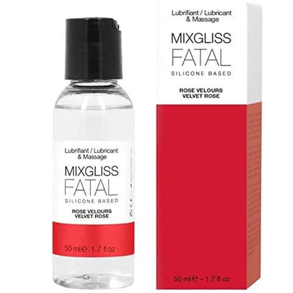 Fatal Silicone Lubricant - Velvet Rose Scented Personal Lubricant (50ml) - Long Lasting & Smooth for Enhanced Intimacy & Massage