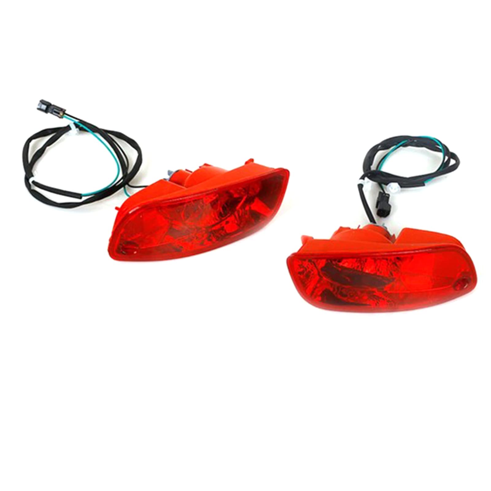 2007-2009 Hyundai Santa Fe (CM) Rear Bumper Brake Light Reflector - Left & Right Side Replacement Parts | Durable Car Accessories for Enhanced Night Visibility & Safety