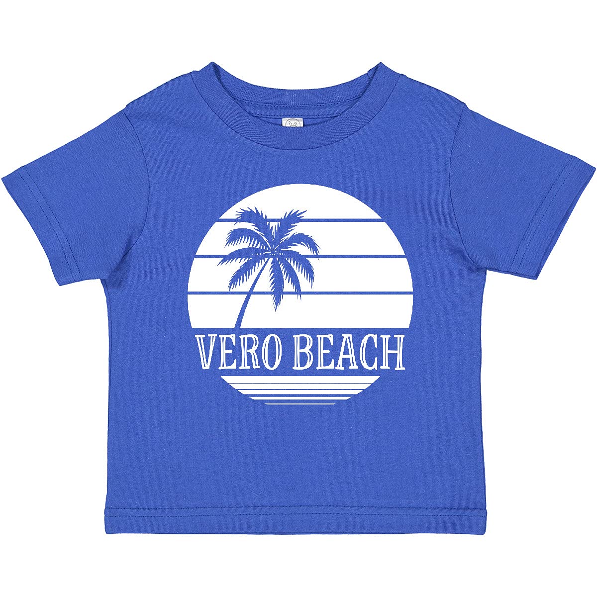 Inktastic Vero Beach Florida Vacation Toddler T-Shirt - Cute Summer Beach Outfit for Boys & Girls - Perfect for Family Trips, Beach Holidays & Florida Getaways