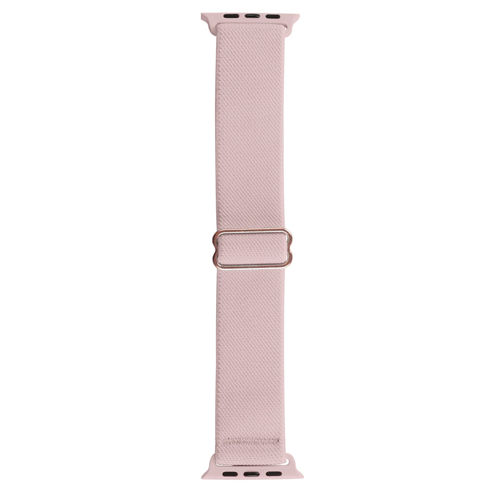 WIGERLON Stretchy Nylon Solo Loop Band Compatible with Apple Watch Series 7/6/5/4/3/2/1/SE (38mm/40mm/41mm/42mm/44mm/45mm) - Soft Breathable Sport Strap for Workout, Running & Daily Wear