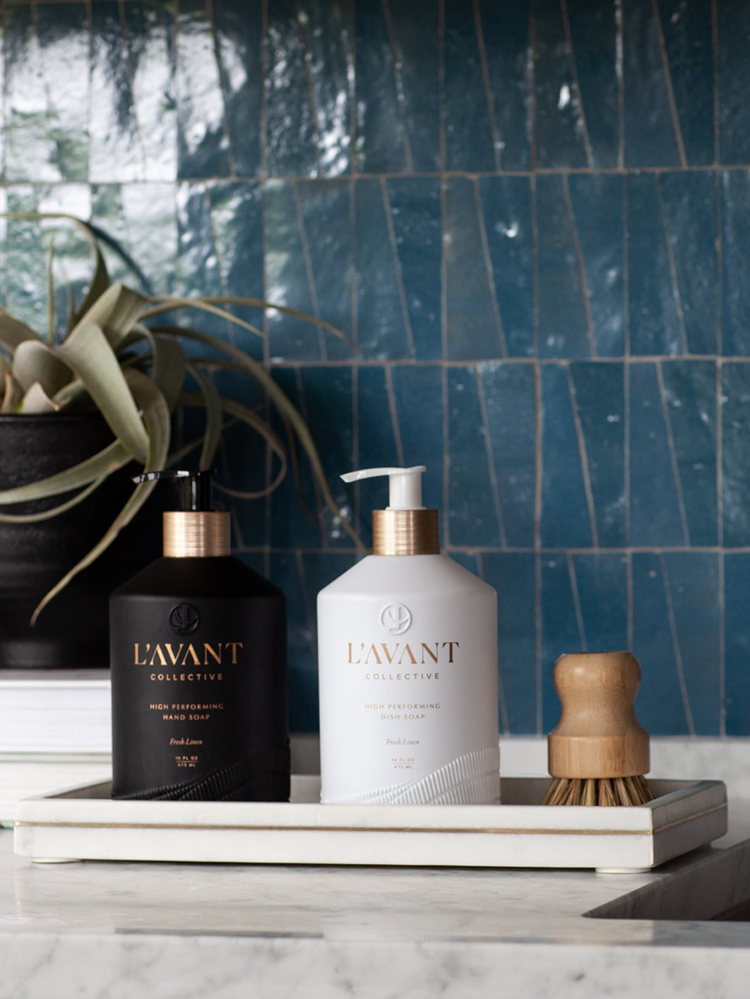 Premium Dish & Hand Soap Set - Eco-Friendly, Antibacterial & Moisturizing for Kitchen, Bathroom & Outdoor Use
