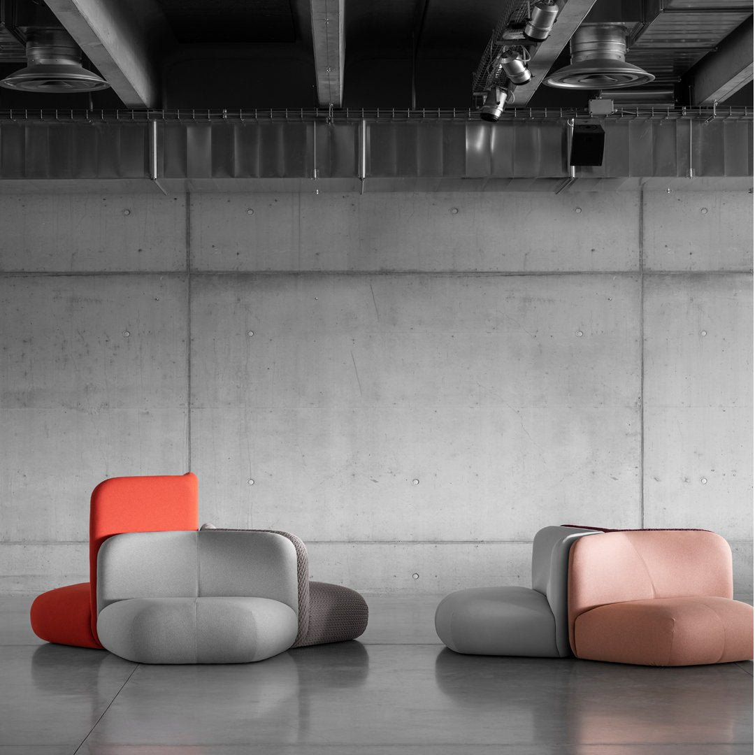 Miniforms Eggs Botera Armchair - Modern Accent Chair for Living Room, Bedroom & Office - Stylish Comfortable Seating for Home Decor