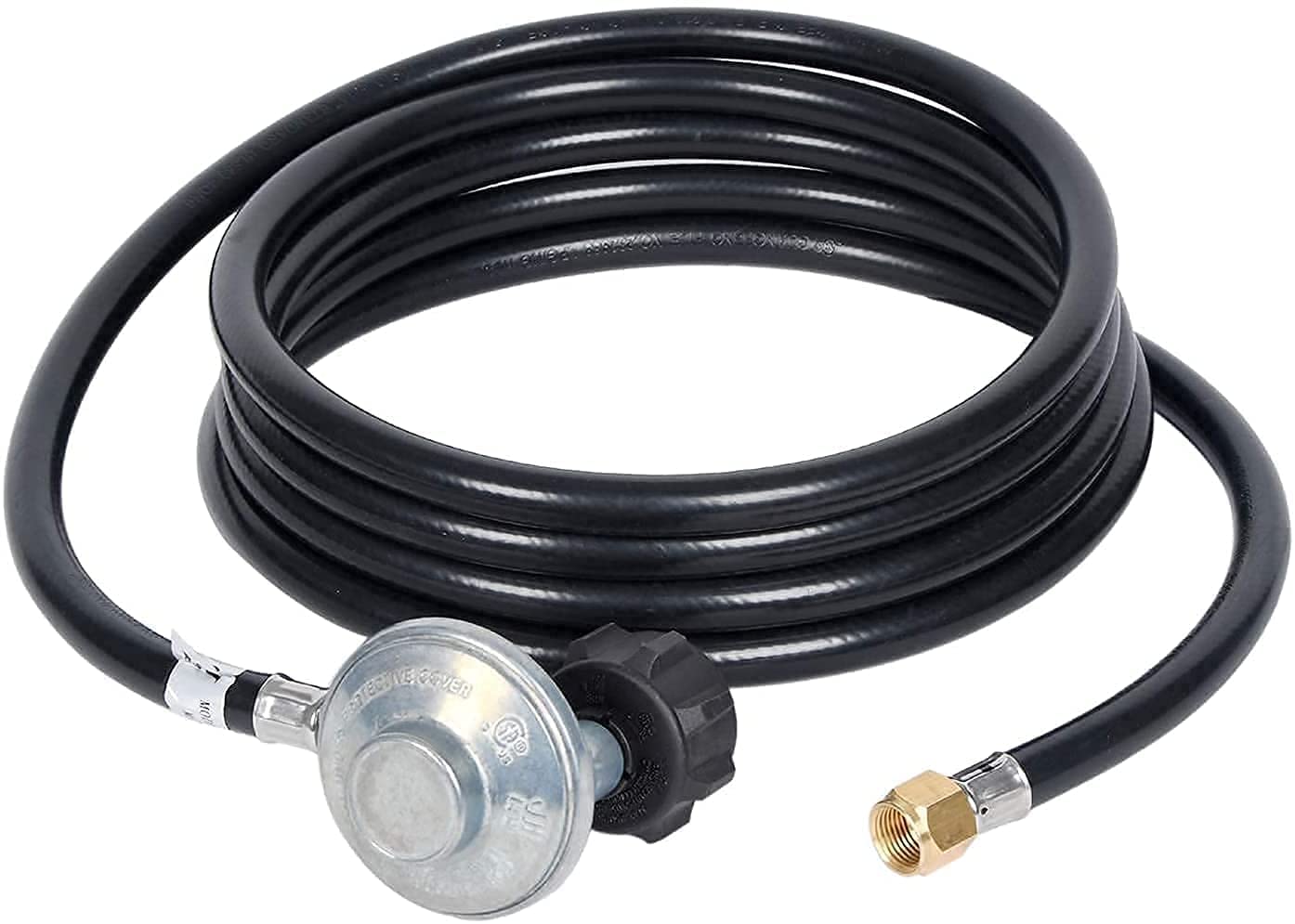 **12 FT Propane Regulator Hose Kit - 3/8