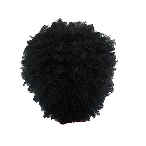 Short Wavy Synthetic Wig for Women - Fashionable Black Hair Wig with Bouncy Bands | Perfect for Cosplay, Daily Wear & Costume Parties