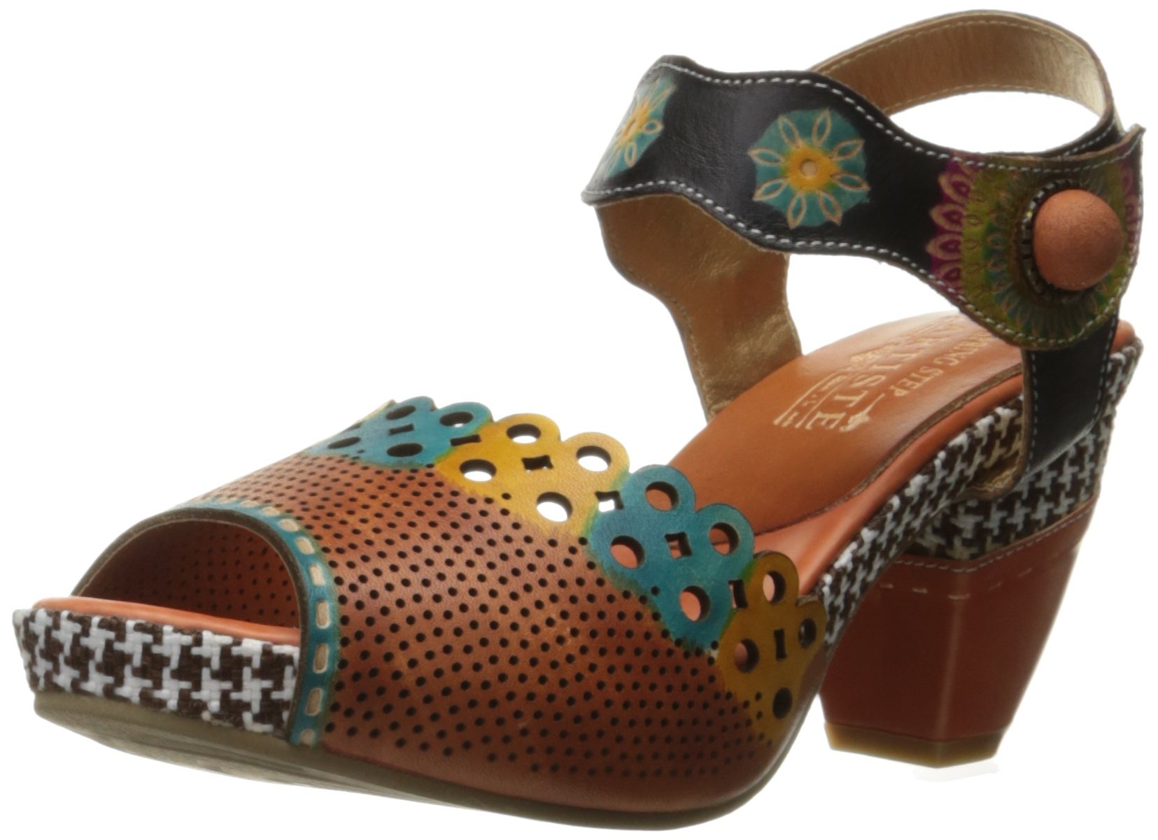 L’Artiste by Spring Step Women's Jive Sandal - Comfortable Leather Casual Sandals for Women | Perfect for Summer, Beach, and Outdoor Walking