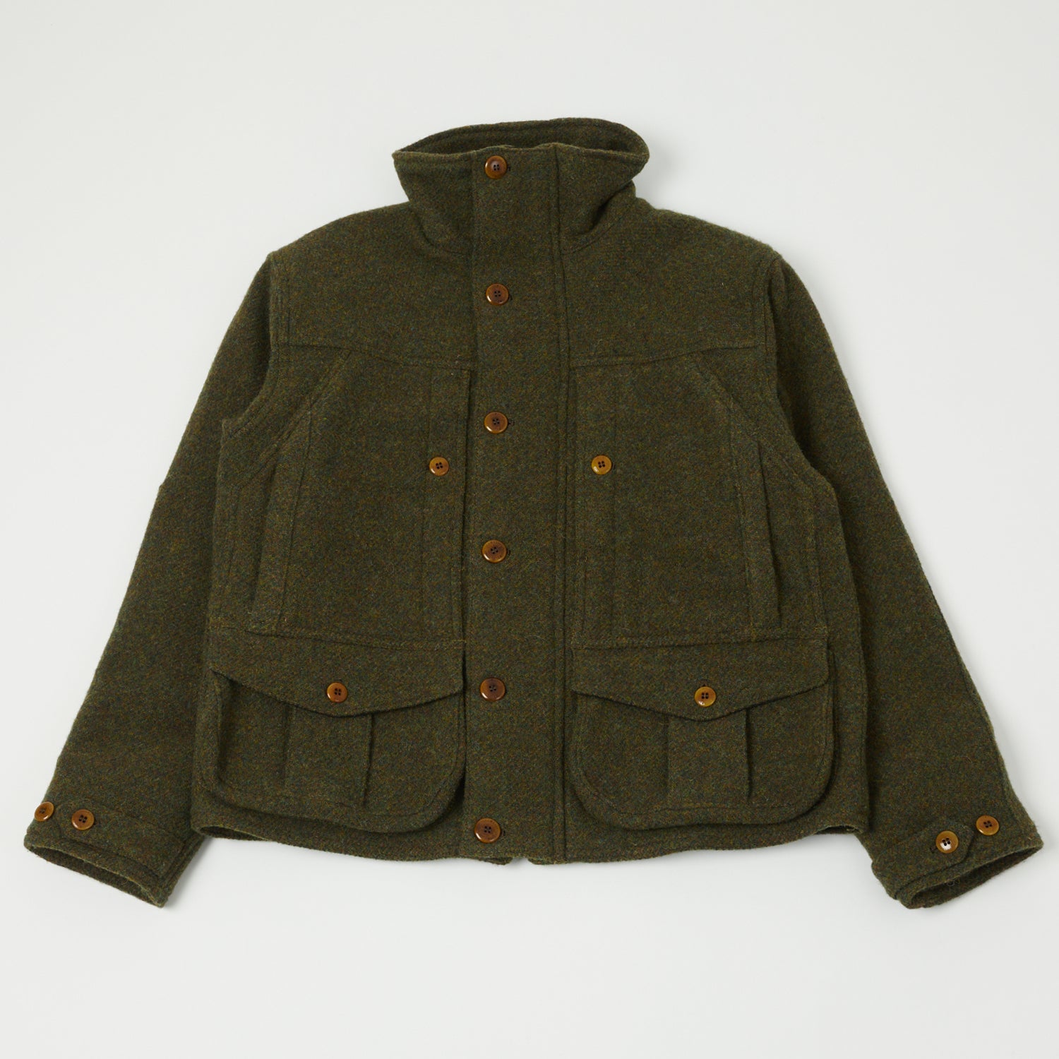 Freewheelers 'Grizzly' Jacket - Premium Grained Olive Vintage Leather Jacket for Men | Perfect for Motorcycle Riding, Outdoor Adventures & Casual Wear