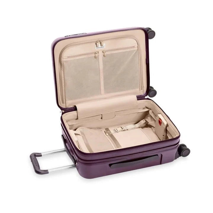 Briggs & Riley Sympatico 3.0 Global Carry On Expandable Spinner Luggage - Lightweight Suitcase for Business Travel & Weekend Getaways - TSA Approved Airplane Carry-On Luggage for International Flights