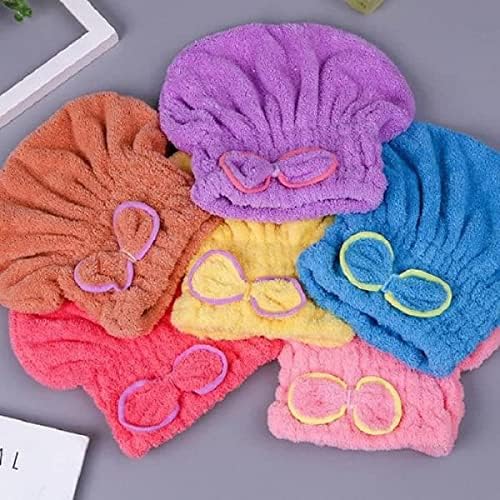 **Sukee Microfiber Hair Towel Wrap for Women – Super Absorbent Quick-Dry Hair Turban for Long Hair, Shower Cap & Salon Use – Perfect for Post-Wash, Gym, Travel & Spa**