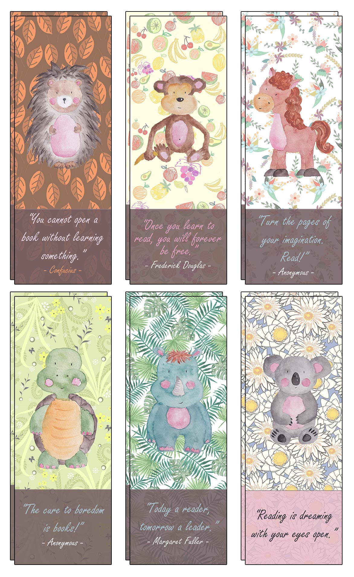 48 Eco-Friendly Recycled Bookmarks Set - Perfect for School Rewards, Student Incentives & Party Favors | Ideal for Classroom Gifts, Reading Motivation & Small Prize Pockets