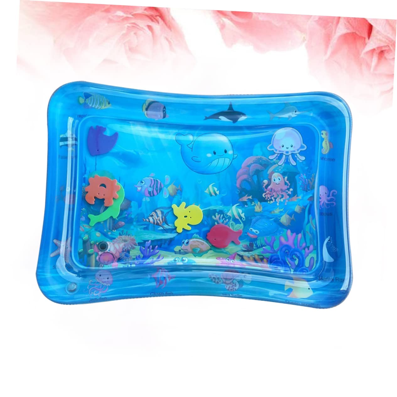 HEMOTON Inflatable Water Play Mat - Creative Crawling Pad for Kids, Non-Slip Water Cushion Toy for Toddlers, Fun Outdoor & Indoor Activity for Summer Backyard, Pool, Beach Play