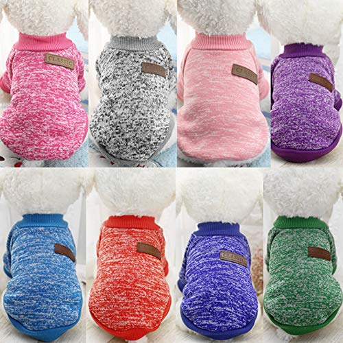 Soft & Comfortable Dog Sweater for Small Dogs - Summer Chihuahua Clothes in XS/S/M/L/XL/XXL Sizes | Perfect for Outdoor Walks & Indoor Cozy Time