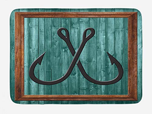 Teal Brown and Black