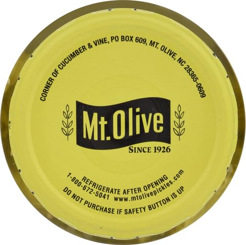 Mt. Olive Bread and Butter Pickle Chips, 24 oz Jar - Crunchy Sweet & Tangy Pickles for Sandwiches, Burgers, Charcuterie Boards & Snacking